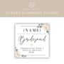 Personalised Bridesmaid Scented Soy Candle, thumbnail 4 of 5