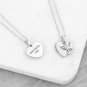 Personalised Guardian Angel Necklace, 2 of 8