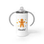 Personalised Gingerbread Kids Sippy Cup, thumbnail 6 of 7