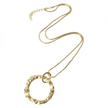Open Ring Long Necklace, 4 of 6