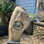Driftwood And Sea Glass Sculpture #Six, thumbnail 2 of 5