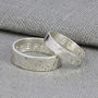 Personalised Silver His And Hers Rings, thumbnail 2 of 8