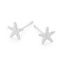 Sterling Silver Starfish Stud Earrings – 7mm, thumbnail 6 of 6