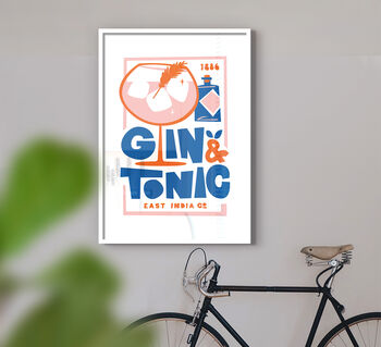 Gin And Tonic Kitchen Print, 3 of 5