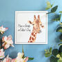 Giraffe Father's Day Card, thumbnail 3 of 4