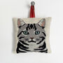 Silver Tabby Cat Lavender Bag, thumbnail 1 of 5