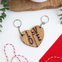 Love Wooden Keyring Set For Valentine's Day, thumbnail 4 of 6