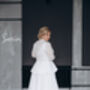 Floor Length Bridal Skirt With Pockets – Crepe, Satin Or Chiffon, thumbnail 9 of 12