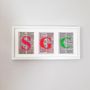 Recycled Personalised Initial Neon Typography Print, thumbnail 6 of 12