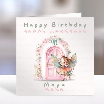 Fairy Door Birthday Card, 3 of 3