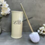 White Ceramic ‘Le Bain’ Toilet Brush Holder Stand, thumbnail 2 of 12