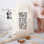 Toy Storage Bag Sack For Kids Playroom Or Bedroom, thumbnail 1 of 3