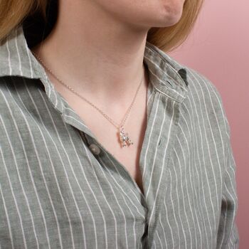 Personalised Poodle Sterling Silver Necklace, 3 of 10