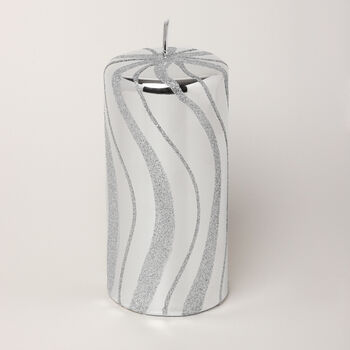 Silver Spiral Candles, 5 of 5