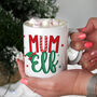 Personalised Elf Mug For Mum Gift, thumbnail 1 of 3