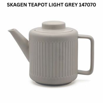 Skagen Scandi Porcelain Teapot 1200ml With Filter, 3 of 9