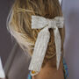 Harriet Embellished Bow Barrette, thumbnail 1 of 2