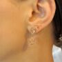 Chrsitmas Party Sparkle Earrings, thumbnail 1 of 8