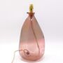 Recycled Blown Glass Lamp | 42cm | Six Colours, thumbnail 6 of 12
