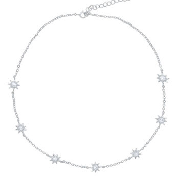 Icelyn Star Choker Necklace, 6 of 7