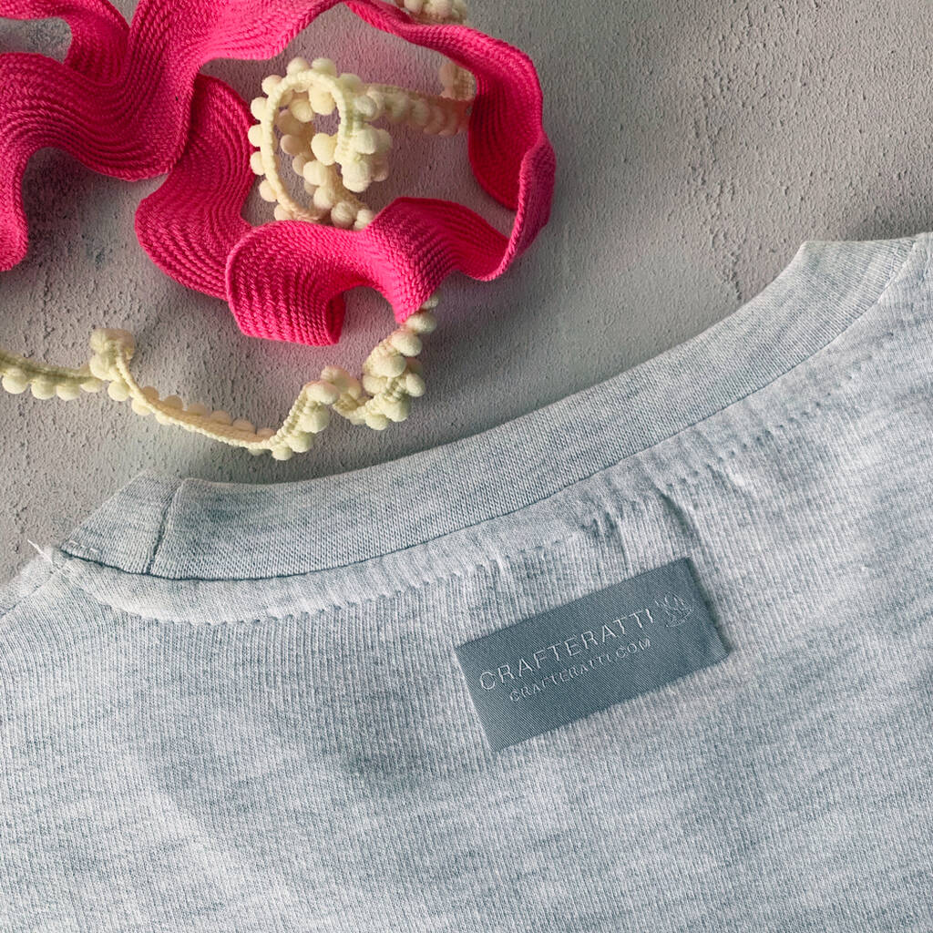 Diy Embroidery Rainbow Unisex Childrens Sweatshirt By Crafteratti