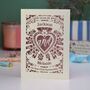 Personalised Civil Partnership Card, thumbnail 5 of 9
