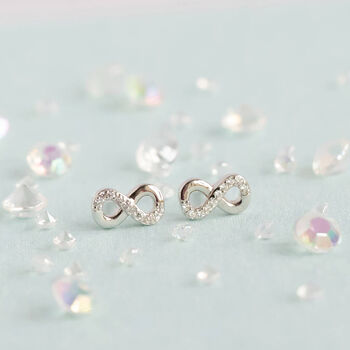 I Love You, Mum Earrings Studs, 8 of 12