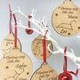 Personalised Zodiac 1st Christmas Baubles, thumbnail 5 of 10