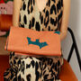 Charming British Terrier Wave Pattern Cotton Blend Scarf, thumbnail 8 of 10