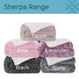 Personalised Christmas Blanket Featuring Embroidered Stockings, thumbnail 5 of 10