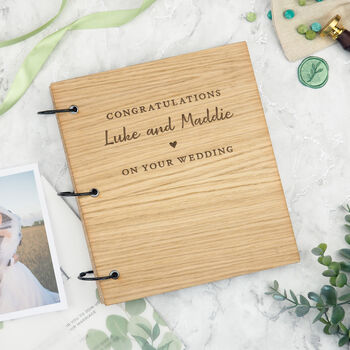 Personalised ‘Our Wedding Day’ Guest Book, 4 of 11