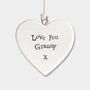 Love You Granny Mini Porcelain Hanger, thumbnail 1 of 8