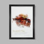 Scafell Pike In Wainwright's Words Lake District Poster, thumbnail 1 of 4