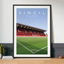 Lincoln City Sincil Bank Poster, thumbnail 1 of 7