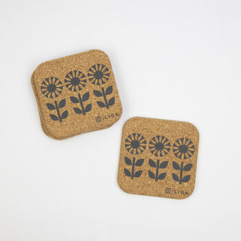 Hornsea Cork Mats | Flowerpot, 8 of 10