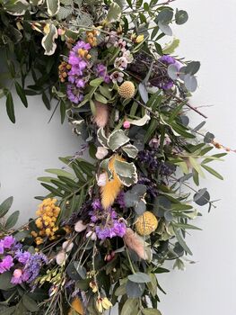 Natural Fresh Spring Wreath, 4 of 7