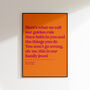 Custom Lyric Print, thumbnail 12 of 12