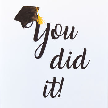 'You Did It!' Graduation Print By Little Pea Studio ...