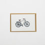 Bicycle Greetings Card, thumbnail 3 of 4