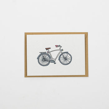 Bicycle Greetings Card, 3 of 4