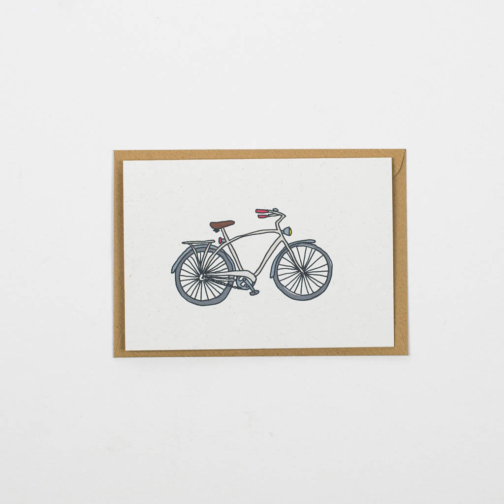 bicycle greeting cards