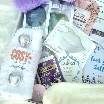 Ultimate Cosy Night Pamper Hamper, Spa In A Box Gift, 6 of 8