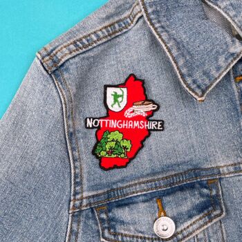 Nottinghamshire County Sew On Patch, 2 of 2