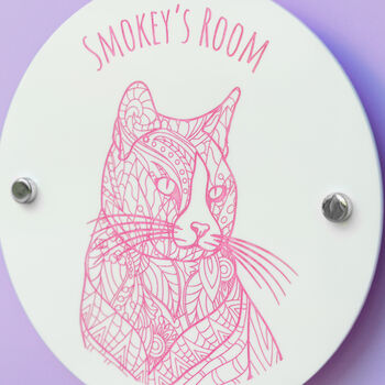 Personalised Cat Wall Plaque, 3 of 4