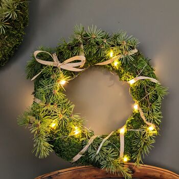 Moss Wreath Ring | Eight Or 10inch To Decorate, 3 of 9