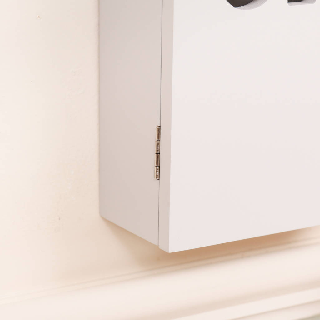 French Country Cottage Grey Wooden Key Box Holder By Dibor