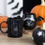 Graveyard Shift Bat Halloween Mug, thumbnail 4 of 4