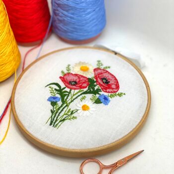 Wild Flowers Embroidery Kit, 6 of 12
