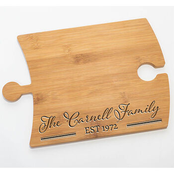Personalised Wooden Puzzle Boards Set Of Two, 4 of 6
