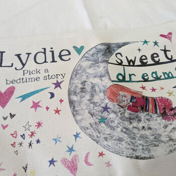Personalised Sweet Dreams Cushion Cover, 9 of 9